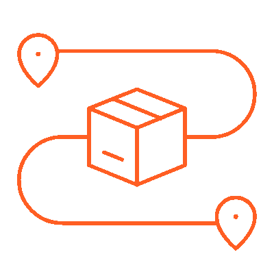 Live tracking and visibility animated icon