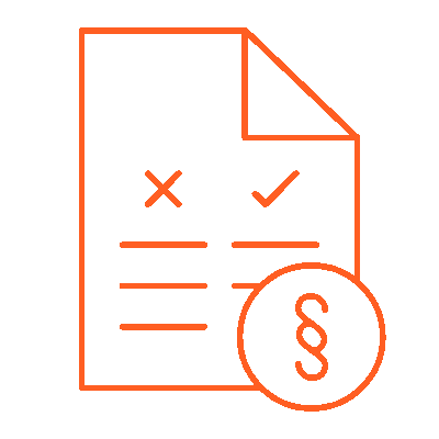 Specialised handling and compliance animated icon